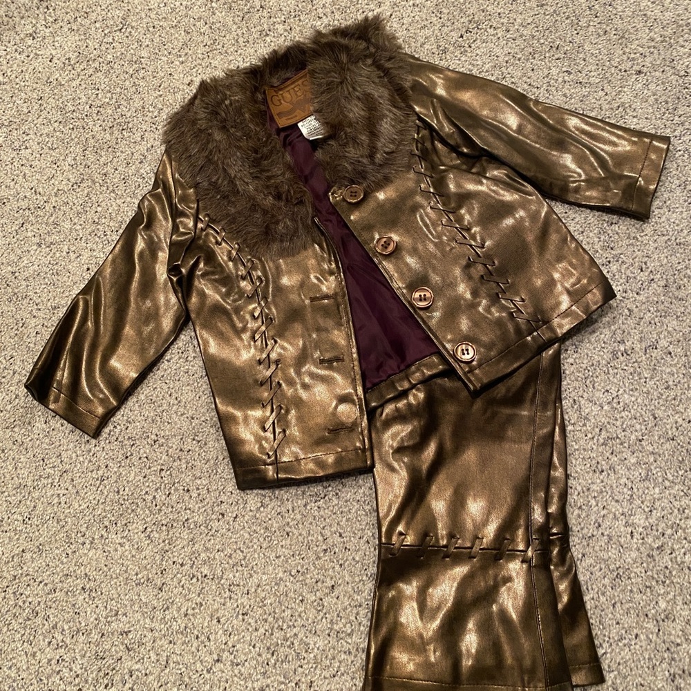 24 Month Old Matching GUESS jacket + pants set